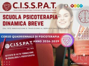 Scuola Quadriennale di Specializzazione in Psicoterapia Dinamica Breve 2026-2029